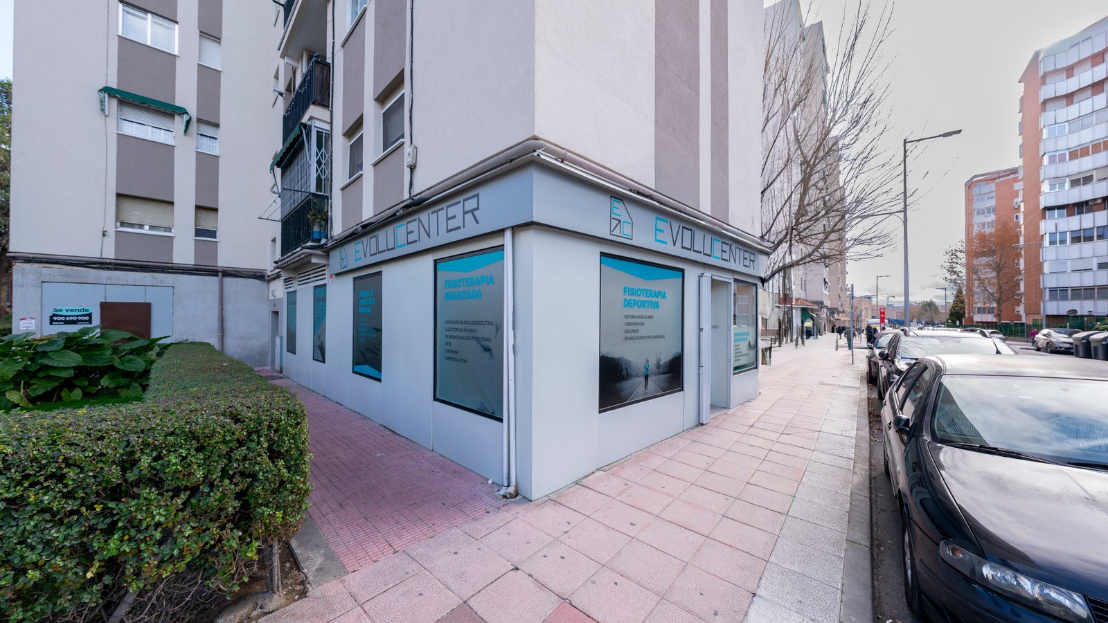 Fachada de Evolucenter en Móstoles